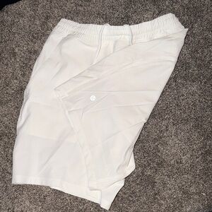 Men's White Lululemon Shorts